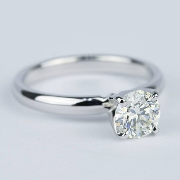 IGI 0.70Ct Round Lab Grown Diamond Engagement Ring - Picture 2 of 4
